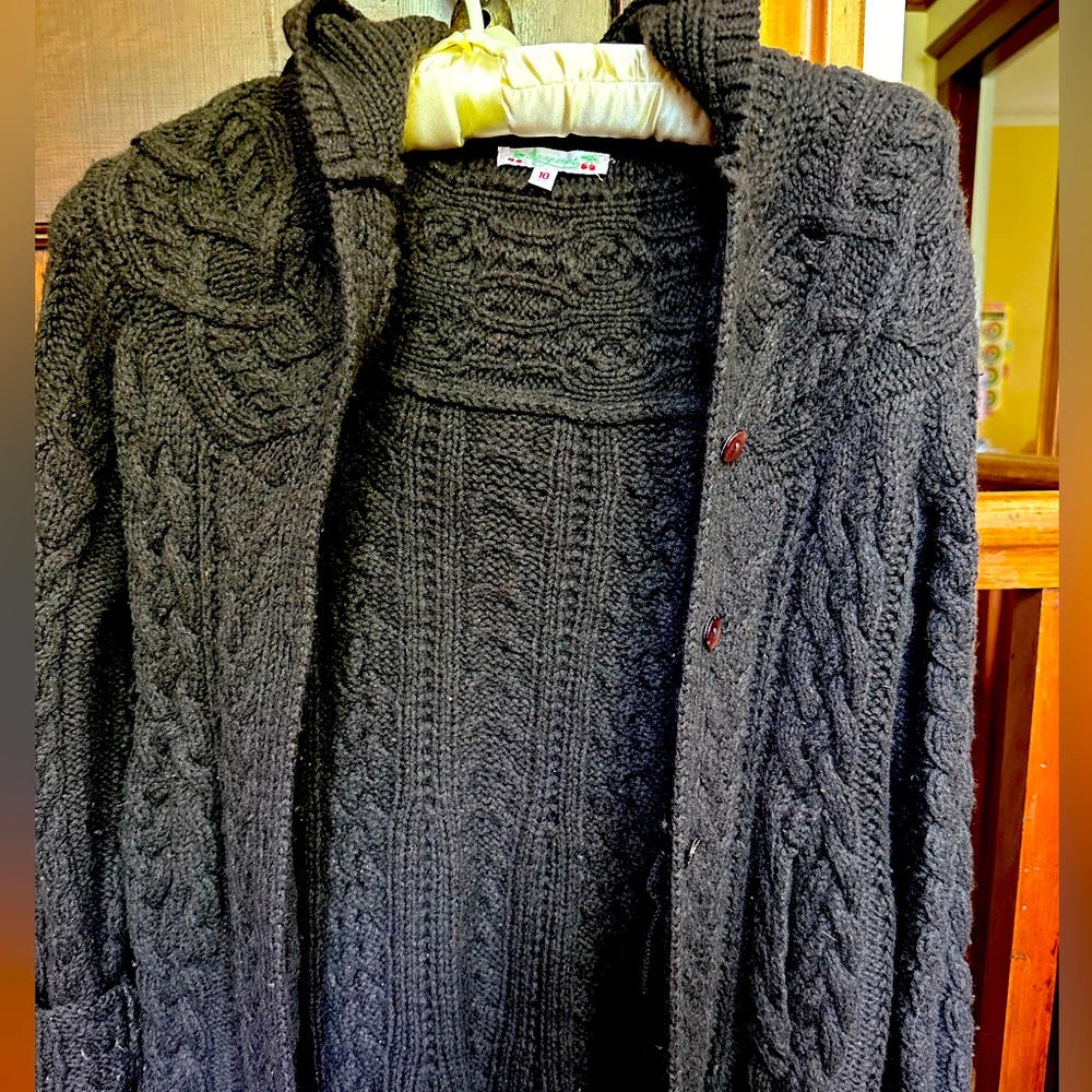 Bonpoint sweater coat (size 8-10)